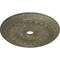 Ekena Millwork Viceroy Medallion (Canopies up to 4 7/8"), 35 1/8"OD x 4 7/8"ID x 2 1/2"P, Witch Hazel Crackle CM35VIWHC - alternate 2